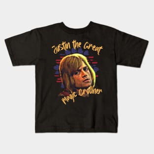 Justin the Great Magic Crooner Kids T-Shirt